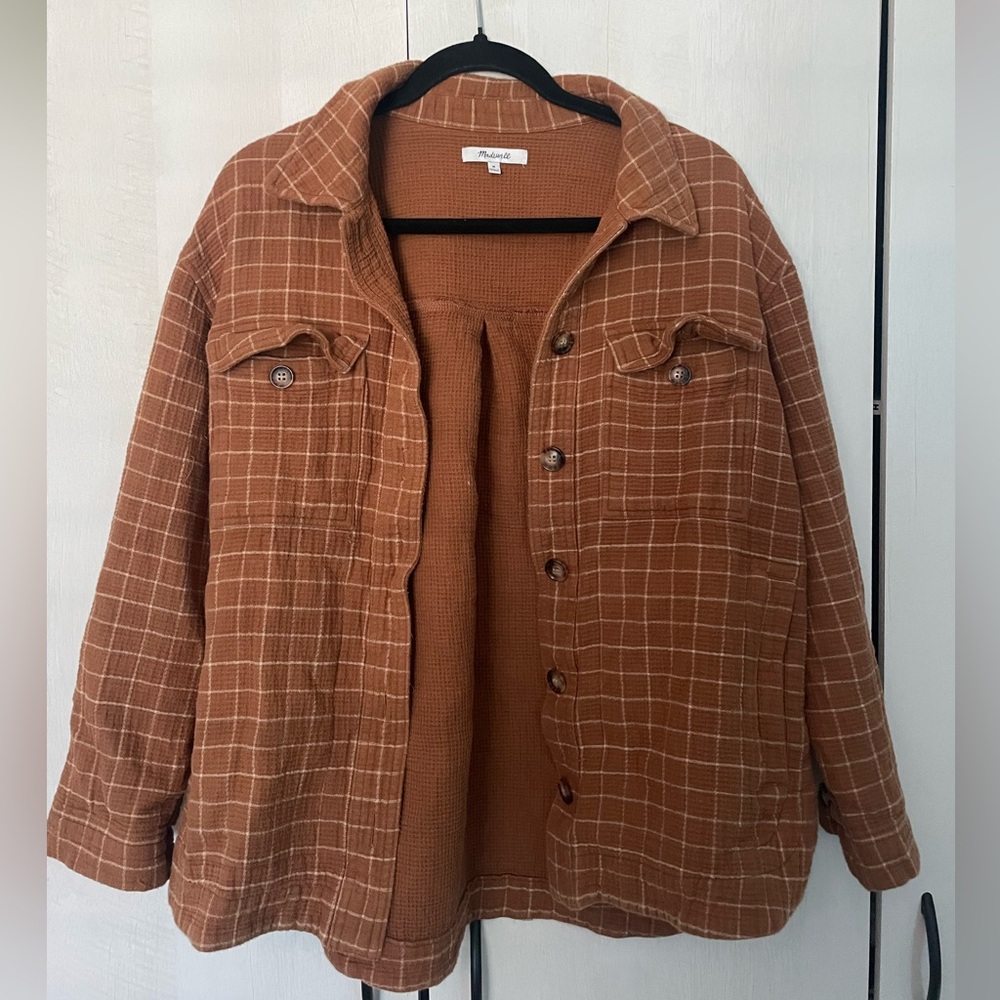 Plaid Brown Jacket